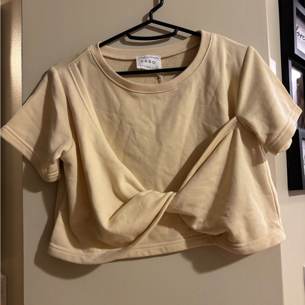Sabo Skirt Riz Twist Top - Picture 2 of 5